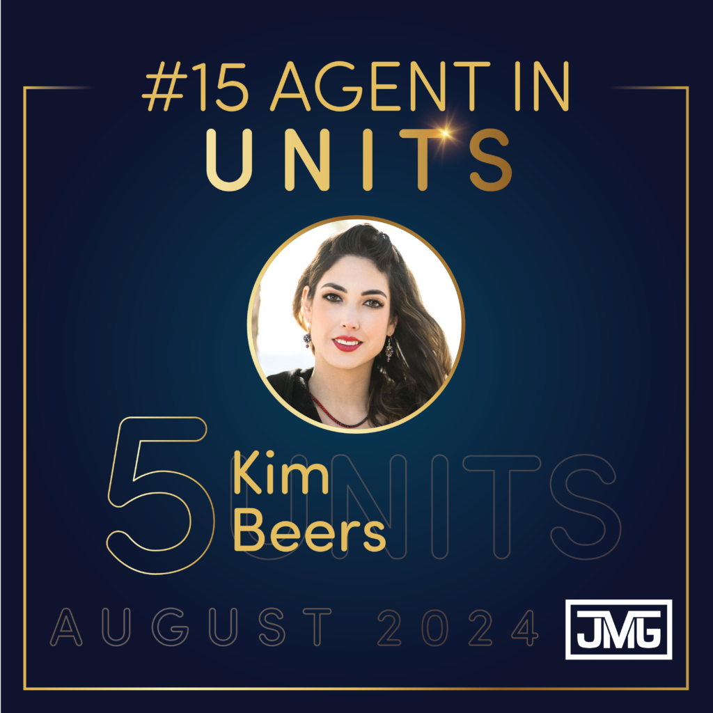 Kim Beers Real Estate - Top #5 in Units Nationally for August 2024 - Jason Mitchell Group - Orlando, Florida